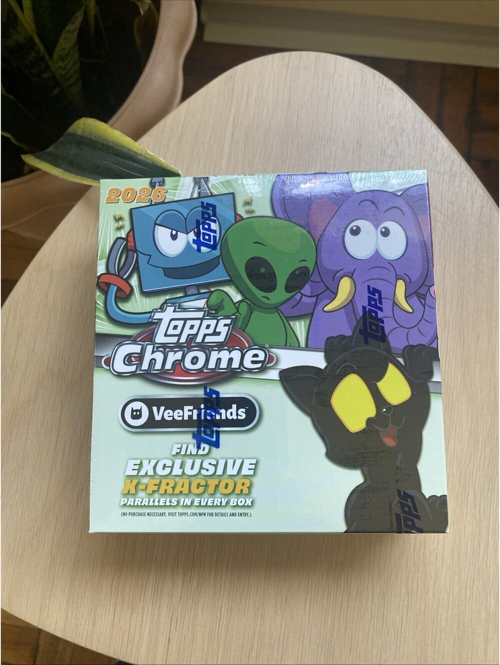 2026 Topps Chrome VeeFriends Sealed Mega Box Gary Vee